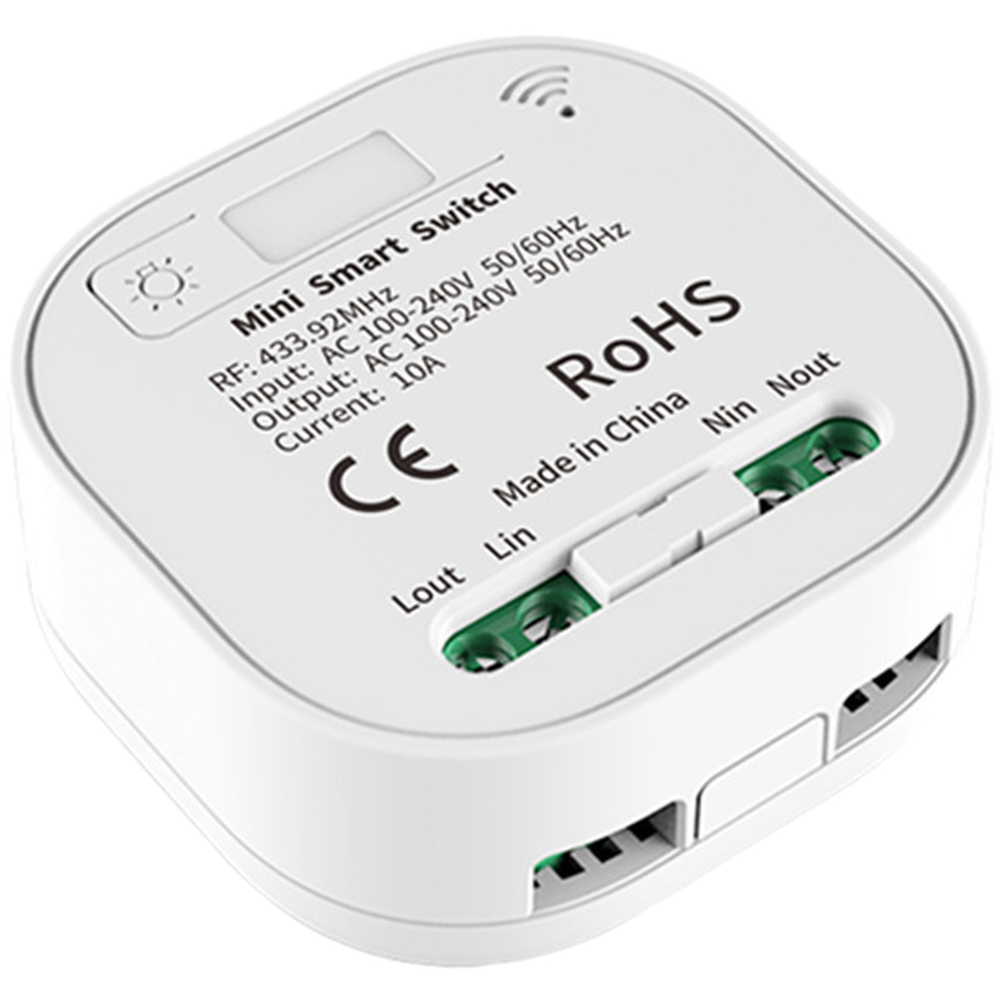 Light Switch - Telecomando per Controllo Luci RF433, Interruttore