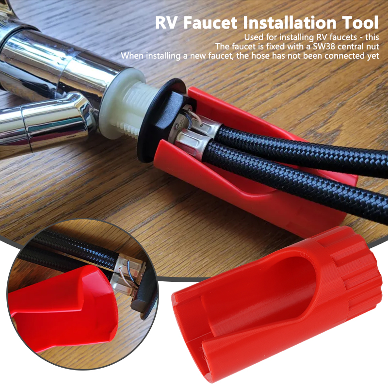 Faucet - Base del rubinetto del bacino Vite