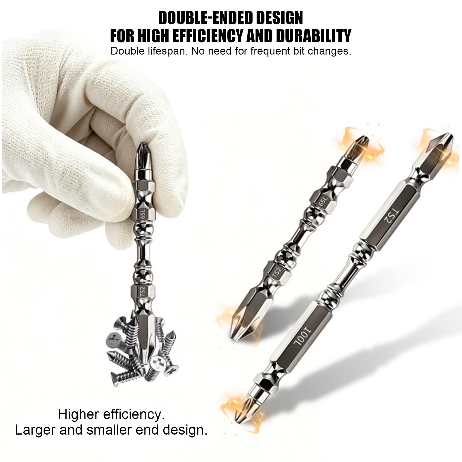 Drill Bits - Set di punte per cacciavite magnetiche