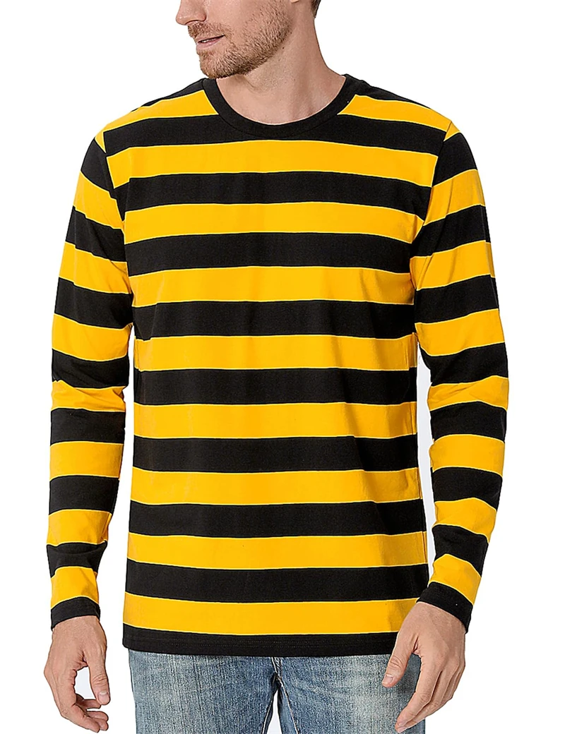 Wallpaper - T-shirt da uomo a maniche lunghe