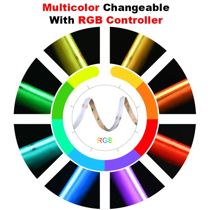 Striscia LED FCOB RGB Dimmerab - Led Strip Lights recensione e prezzo