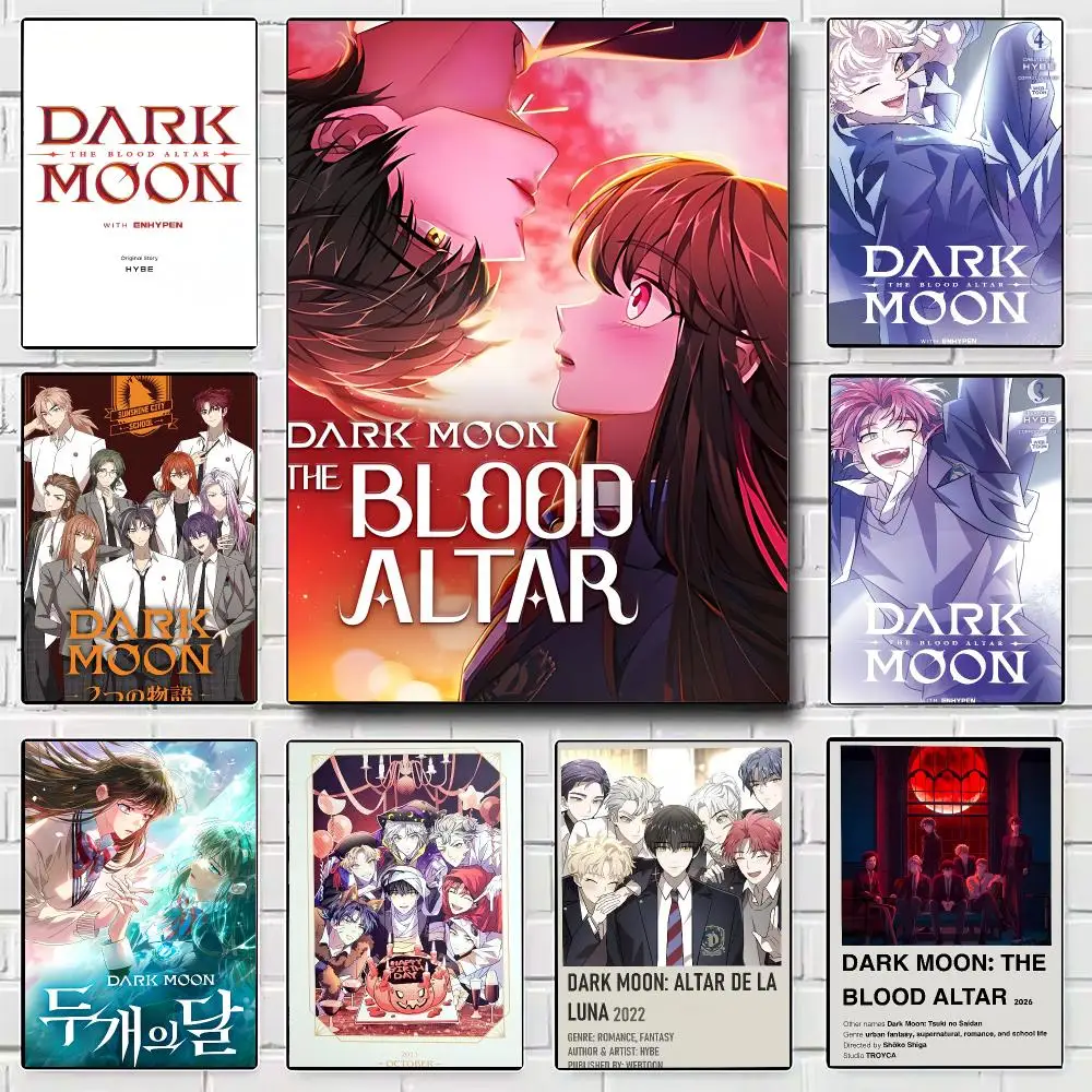 Poster Webtoon DARK MOON THE B - Wallpaper recensione e prezzo