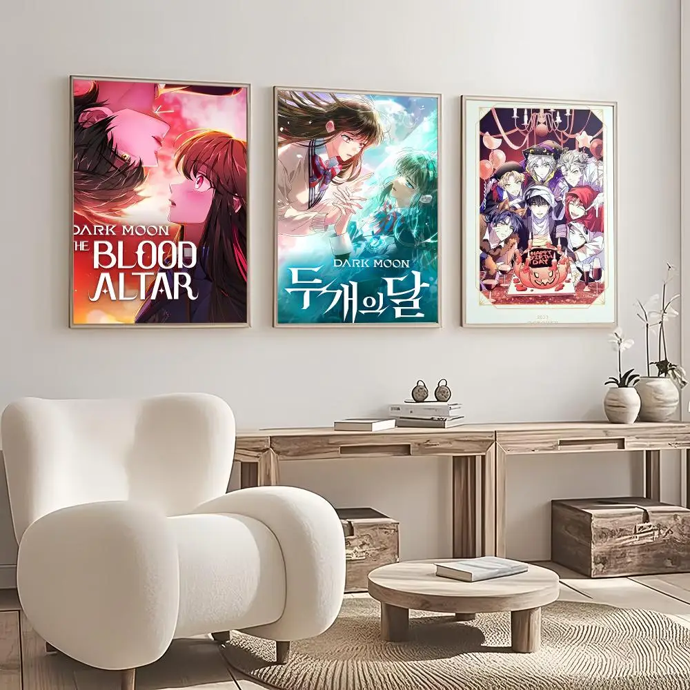 Poster Webtoon DARK MOON THE B - Wallpaper recensione e prezzo
