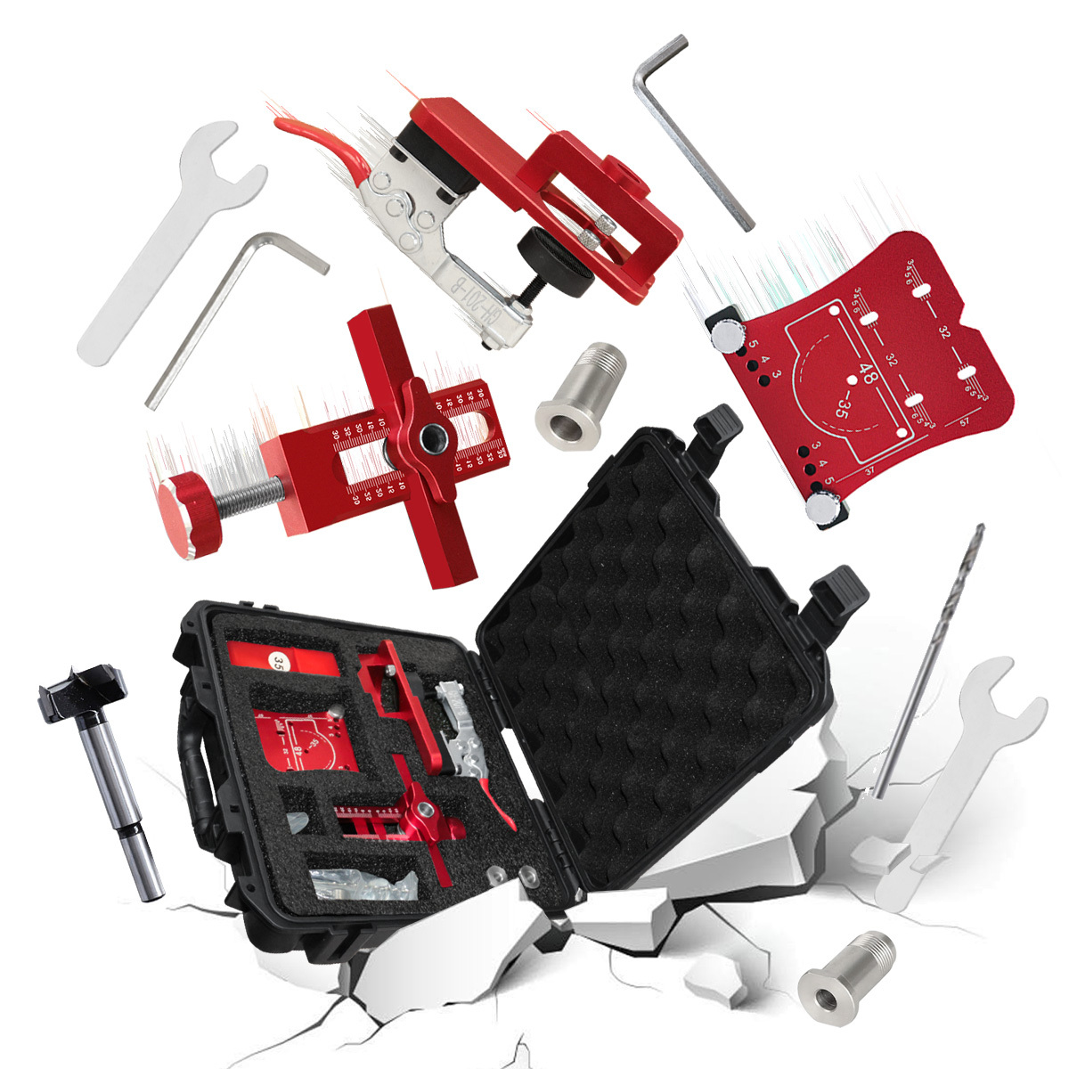 Kit di installazione cerniera  - Cabinet Hinges recensione e prezzo