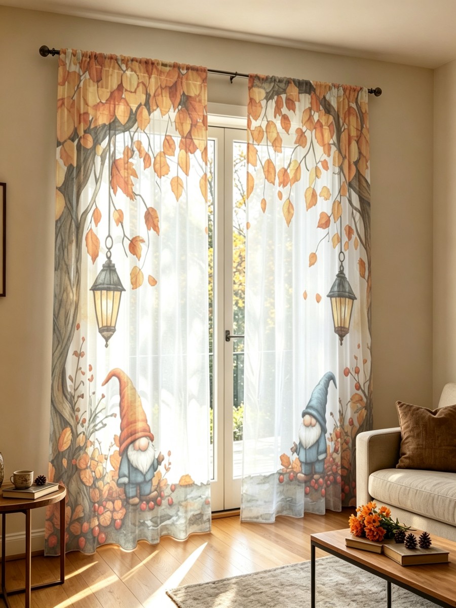 2 Tende Trasparenti Autunnali  - Curtain Rods recensione e prezzo