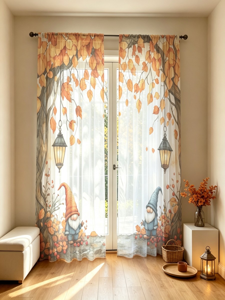 2 Tende Trasparenti Autunnali  - Curtain Rods recensione e prezzo