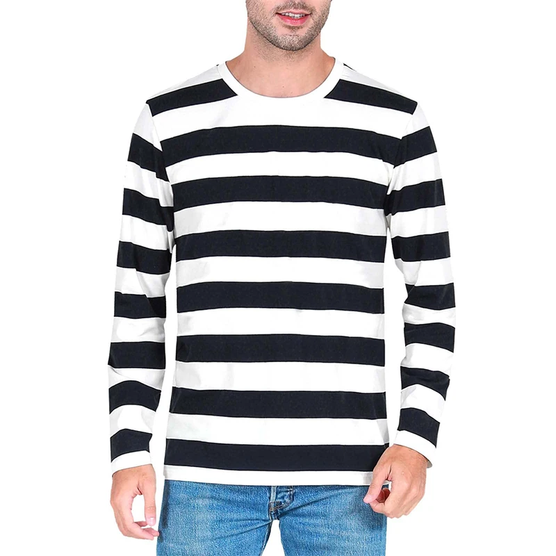 T-shirt da uomo a maniche lung - Wallpaper recensione e prezzo