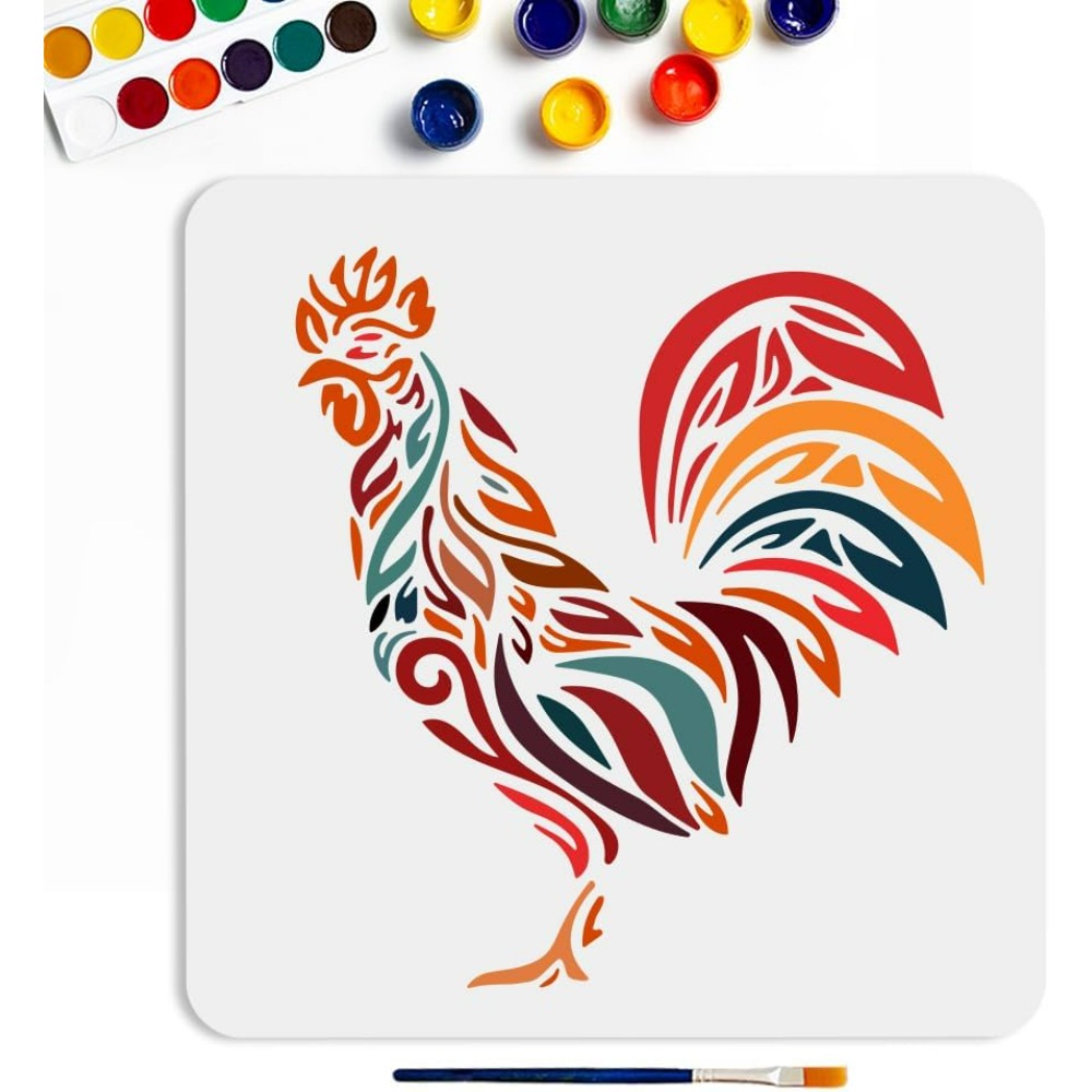 Stencil per pollo Modello di s - Paint Brush recensione e prezzo