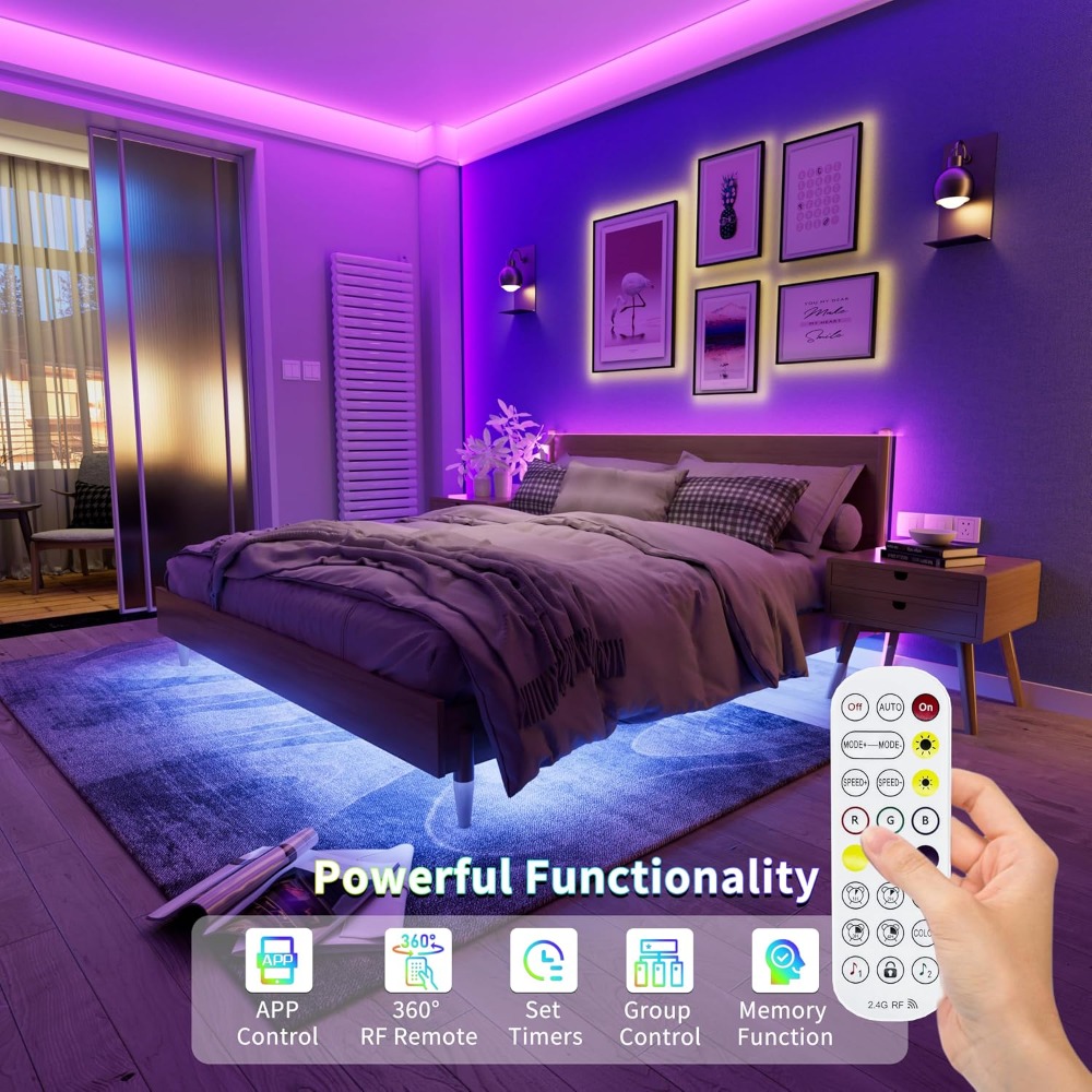 Striscia LED RGB COB USB 5V 1, - Led Strip Lights recensione e prezzo