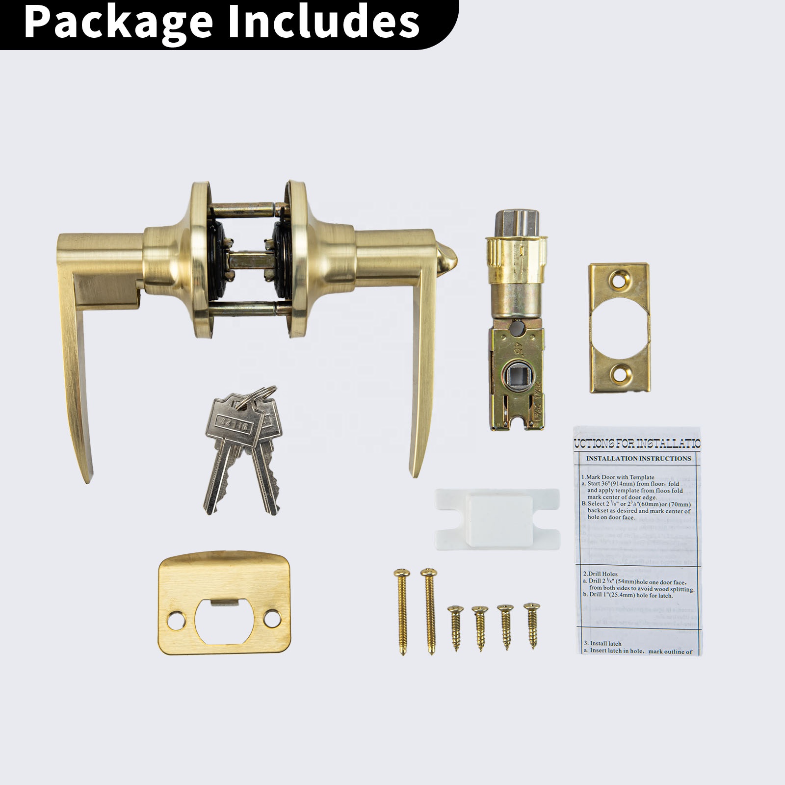 Serrature per porte in lega di - Door Handle recensione e prezzo