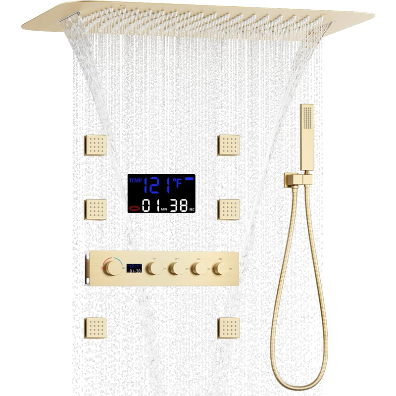 Ottone spazzolato oro Display  - Faucet recensione e prezzo